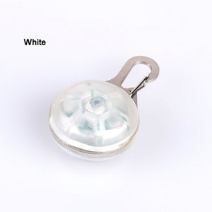 Pet Night Safety LED Flashlight Collar Dog Guide Lights Glowing Pendant Necklace Pet Luminous Bright Glowing Collar NO BATTERY