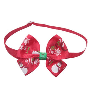 Christmas Wedding Cats Dog Tie Decor Dogs Bowtie Collar Holiday Decoration Christmas Grooming Pet Supplies 2020