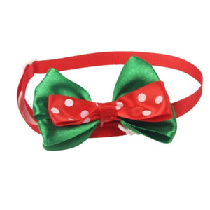 Christmas Wedding Cats Dog Tie Decor Dogs Bowtie Collar Holiday Decoration Christmas Grooming Pet Supplies 2020