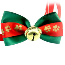 Load image into Gallery viewer, Christmas Wedding Cats Dog Tie Decor Dogs Bowtie Collar Holiday Decoration Christmas Grooming Pet Supplies 2020