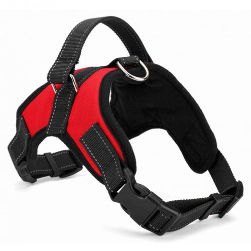 Dog Soft Adjustable Harness Pet Large Dog Walk Out Harness Vest Collar Hand Strap for Small Medium Large Dogs