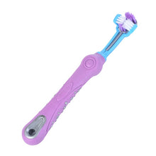 Load image into Gallery viewer, Three Sided Pet Toothbrush Dog Brush Addition Bad Breath Tartar Teeth Care Dog Cat Cleaning Mouth Dog Cat Cleaning Supplies 7
